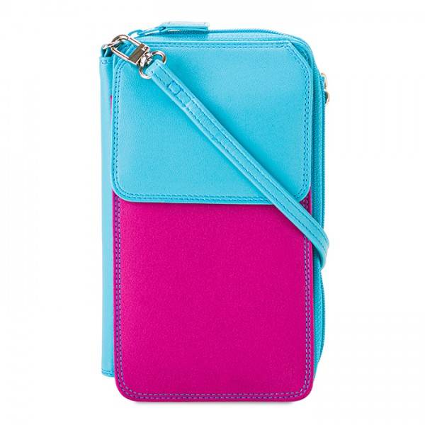 Mywalit Portafoglio Multifunzione Con Zip Su Tre Lati E Tracolla Liguria