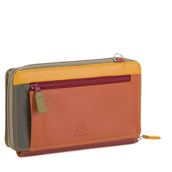 Mywalit Portafoglio Multifunzione Con Zip Su Tre Lati E Tracolla Lucca