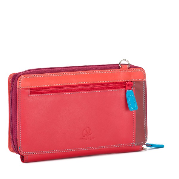 Mywalit Portafoglio Multifunzione Con Zip Su Tre Lati E Tracolla Pompei