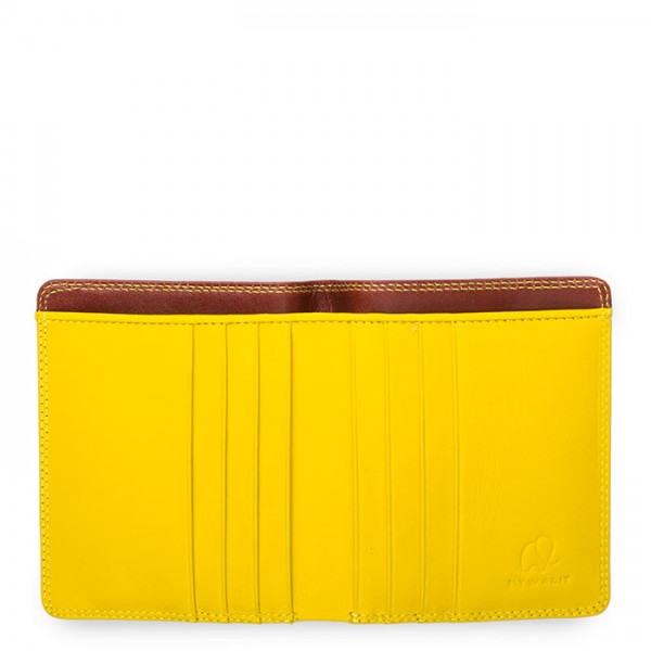 Mywalit Portafoglio Standard Uomo Con Tecnologia RFID Marrone-Giallo