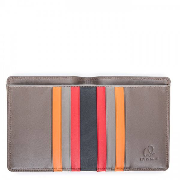 Mywalit Portafoglio Standard Uomo Con Tecnologia RFID Nappa Fumo