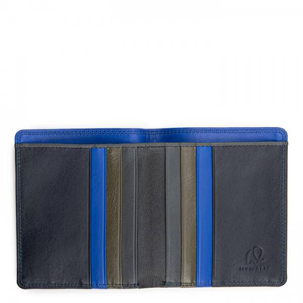 Mywalit Portafoglio Standard Uomo Con Tecnologia RFID Nappa Midnight