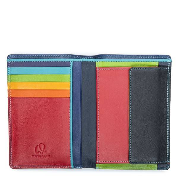 Mywalit Portafoglio Verticale Da Uomo Doppio Scomparto Black Pace