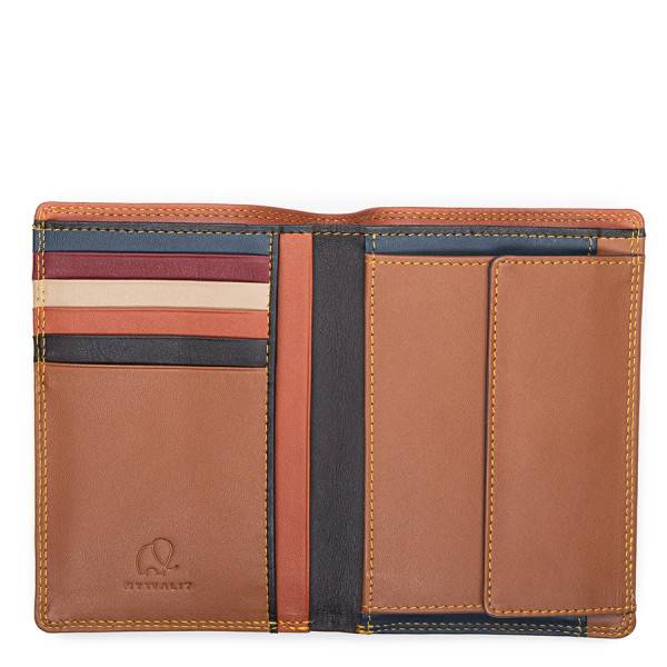 Mywalit Portafoglio Verticale Da Uomo Doppio Scomparto Bosco