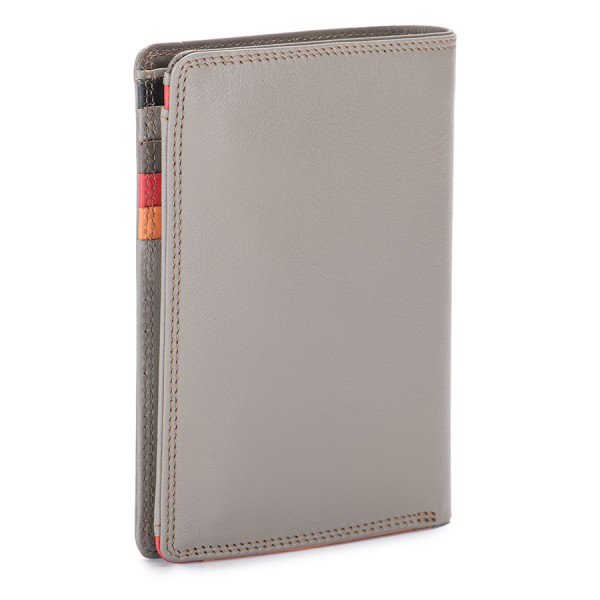 Mywalit Portafoglio Verticale Da Uomo Doppio Scomparto Fumo