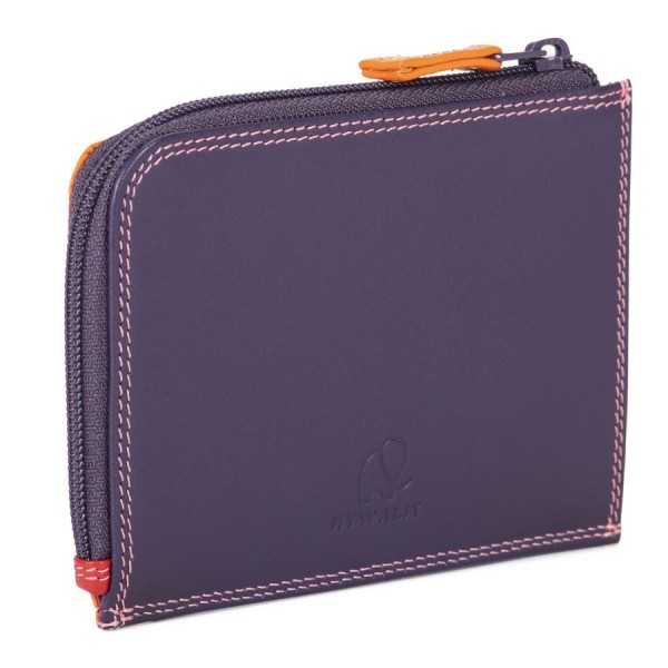 Mywalit Portamonete/Portacarte Con Zip Sangria Multi