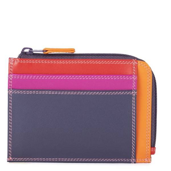 Mywalit Portamonete/Portacarte con zip Sangria Multi
