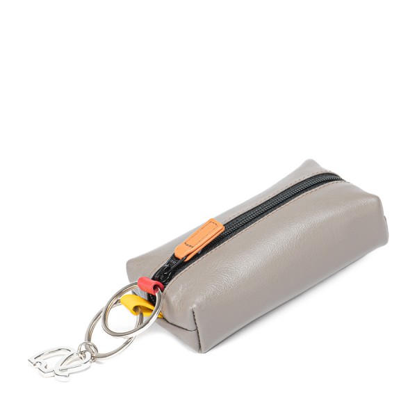 Mywalit Portamonete/Portachiavi Elefante con zip Fumo