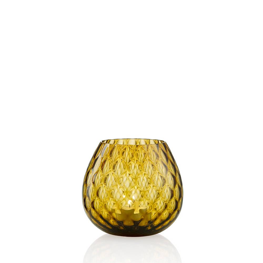 Masonmoretti Candle Holder Macramè Little Brown Bull