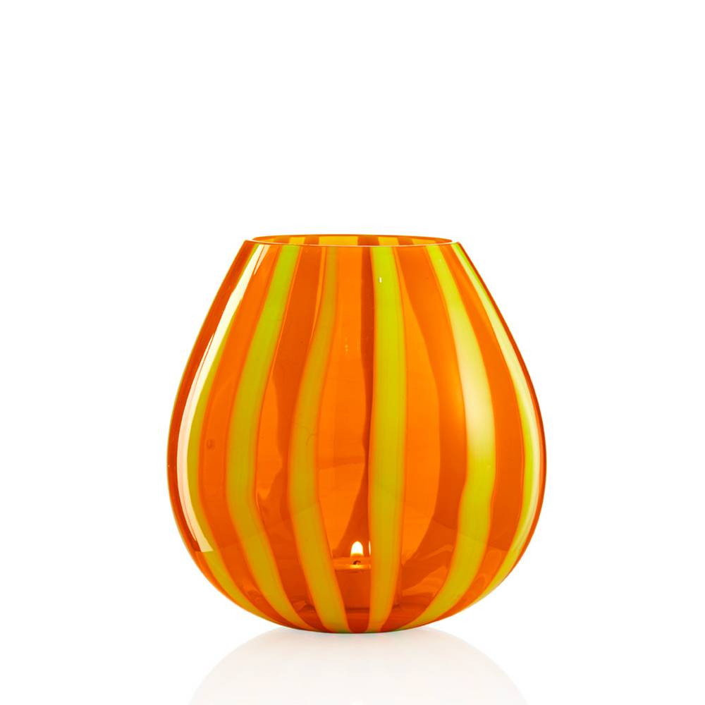 Masonmoretti Candle Holder String Large Pea Green Orange