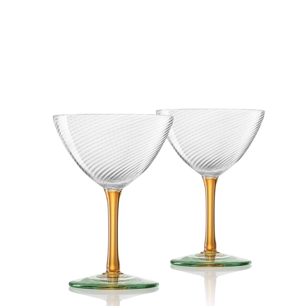 Masonmoretti Archive Set of 2 Coupe Cocktail Cups