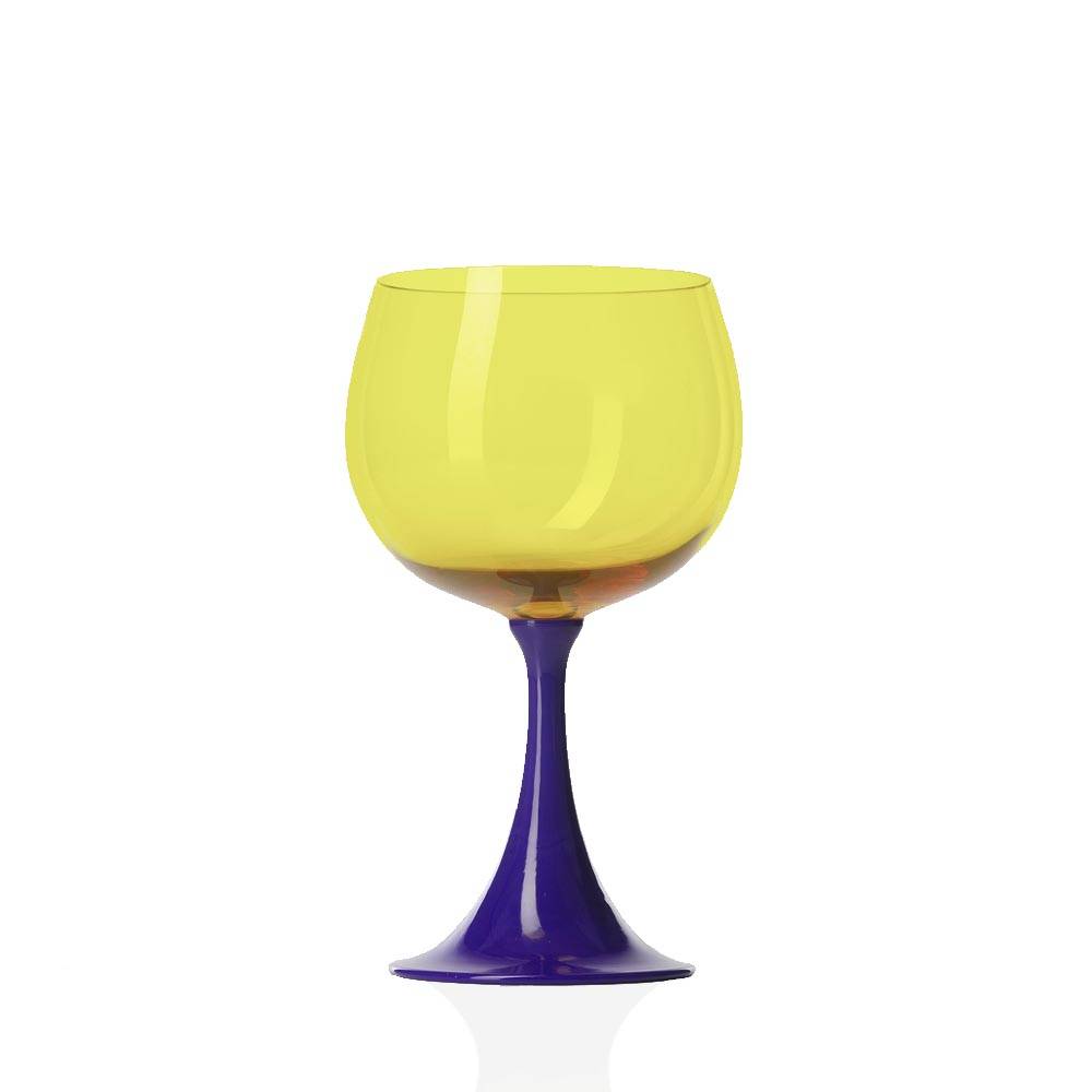 Masonmoretti Burgundy Burlesque Blue-Yellow