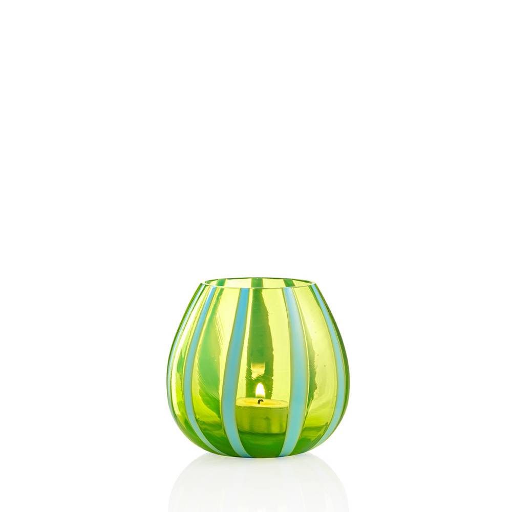Masonmoretti Candle Holder String Acid Green