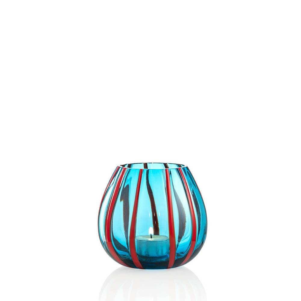 Masonmoretti Candle Holder String Aquamarine