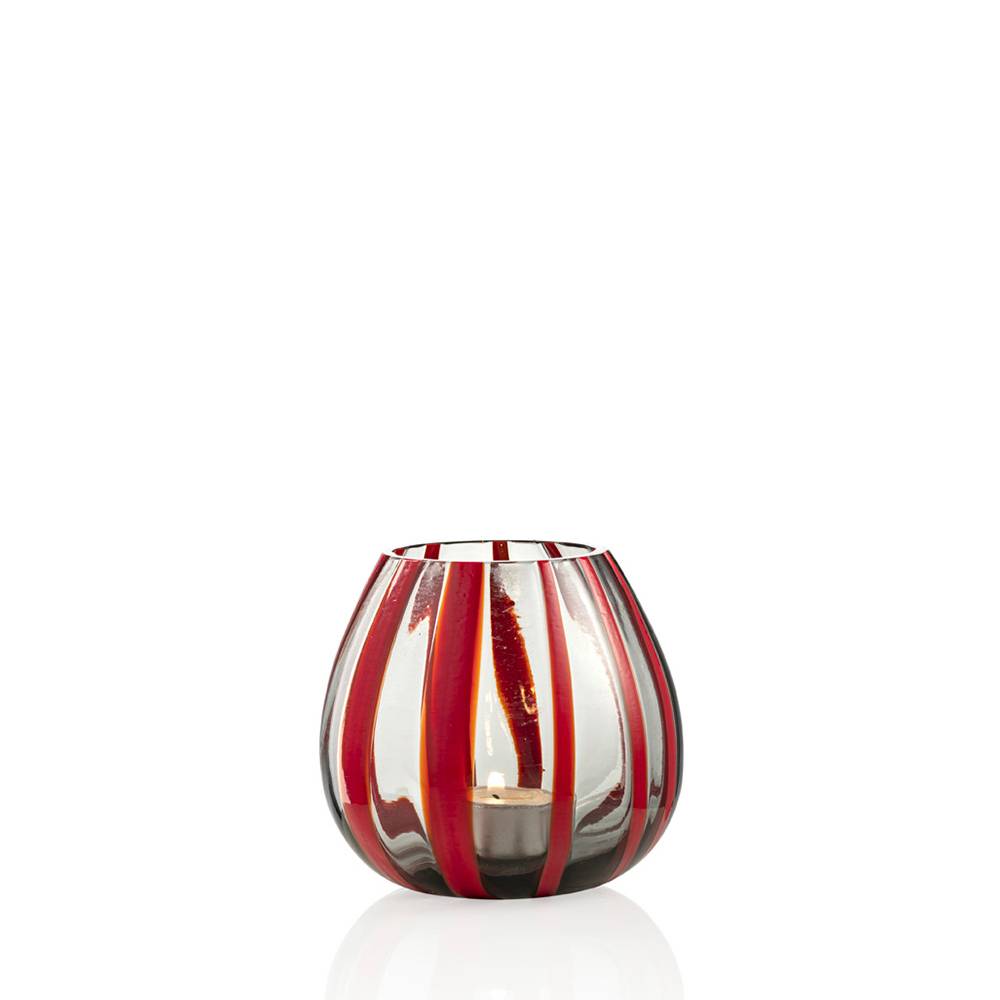 Masonmoretti Candle Holder String Grey