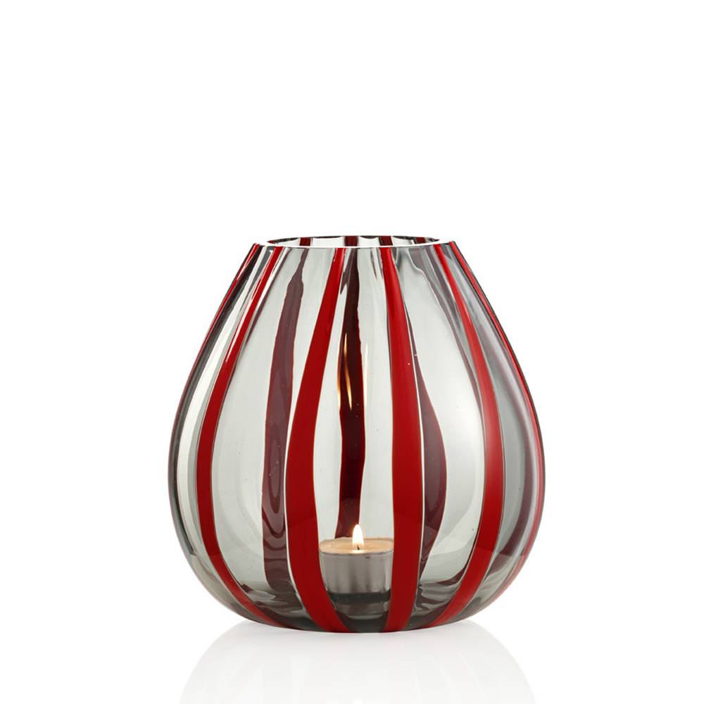 Masonmoretti Candle Holder String Large Grey