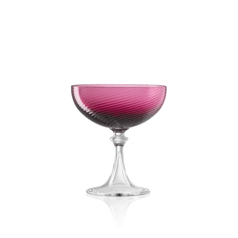 Masonmoretti Champagne Cup 3/62 Twisted Ruby Red
