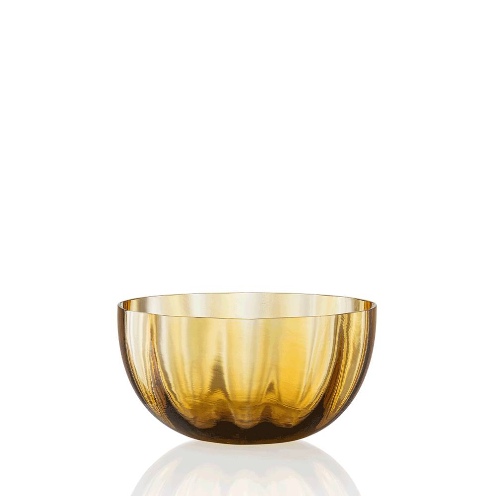 Masonmoretti Idra Bowl Optic Amber