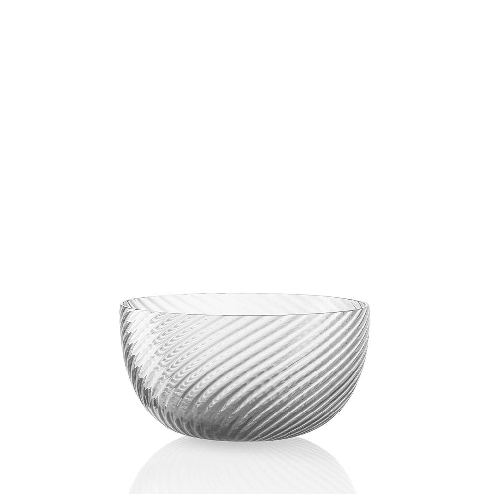 Masonmoretti Idra Bowl Twisted Transparent