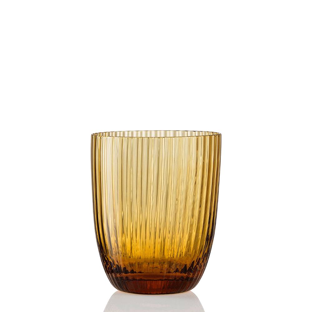 Masonmoretti Idra Glass Amber Striped