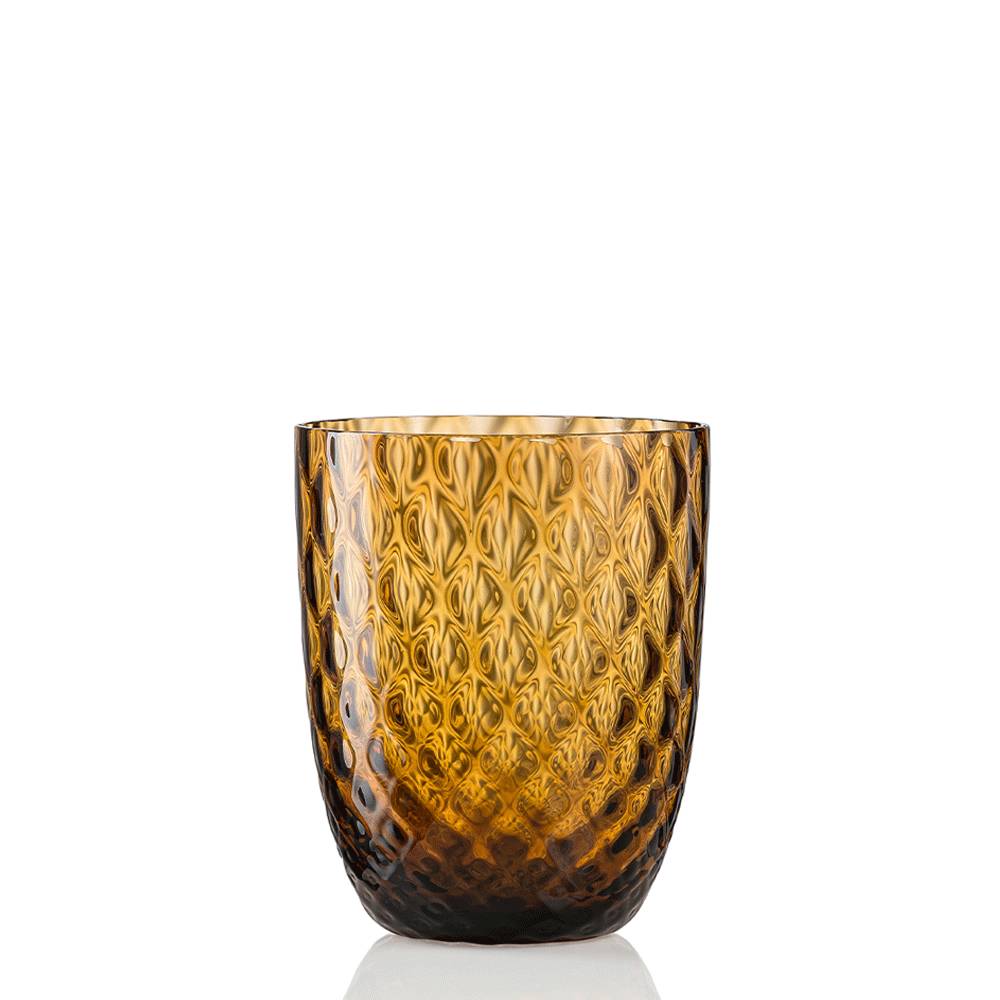 Masonmoretti Idra Glass Bull Brown Balloton