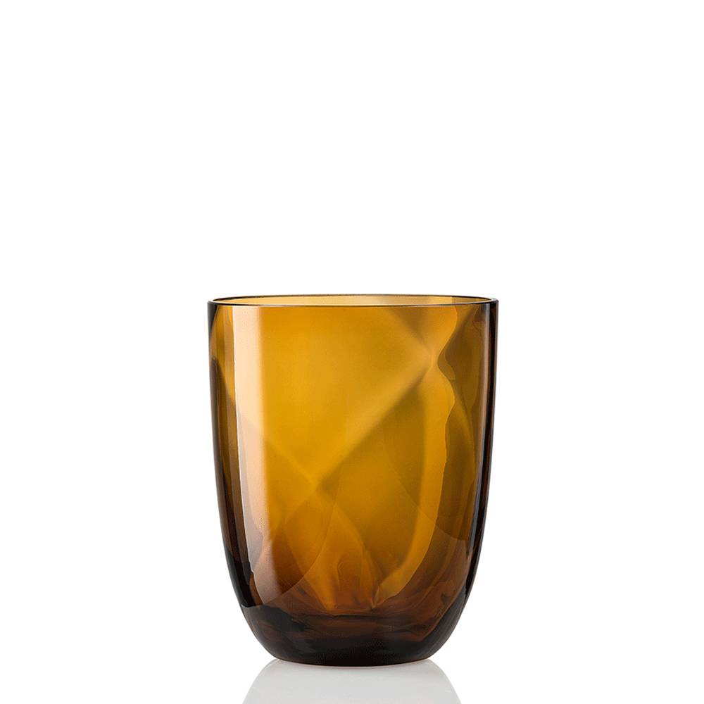 Masonmoretti Idra Glass Bull Brown Lente