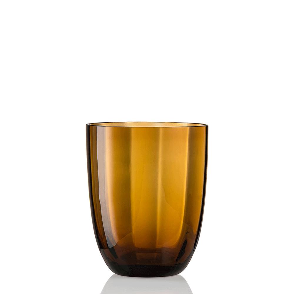 Masonmoretti Idra Glass Bull Brown Optic