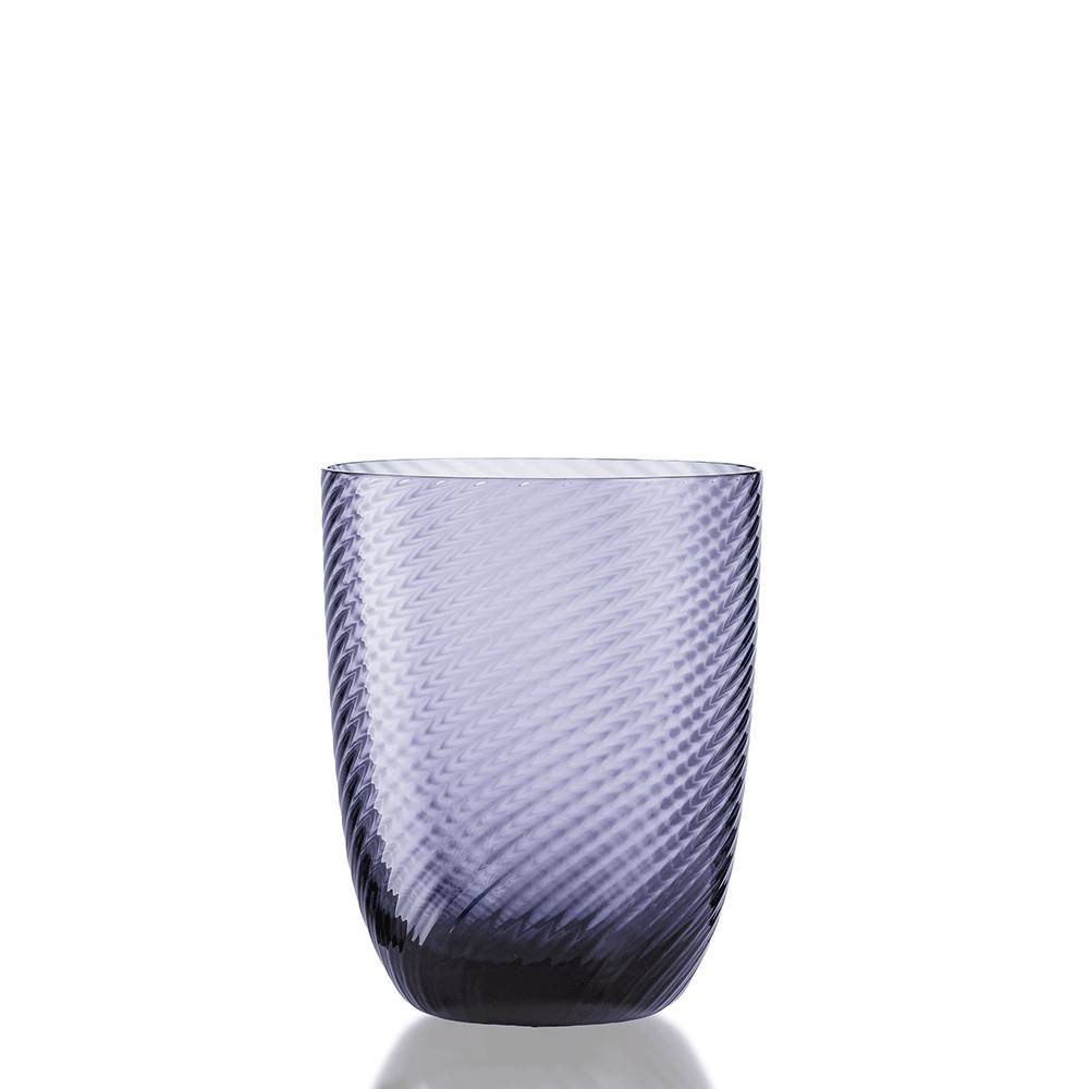Masonmoretti Idra Water Glass Torse', Wisteria
