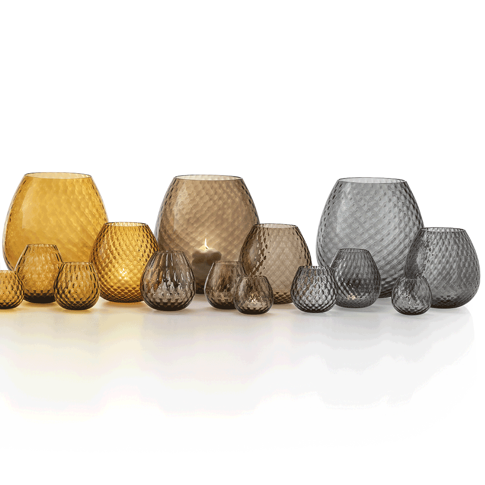 Masonmoretti Macramè XXL Brown Candle Holder