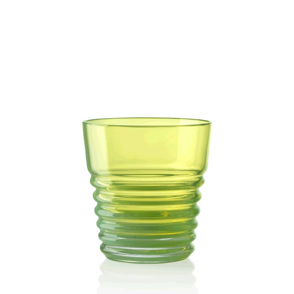 Masonmoretti Met Whisky Glass Acid Green