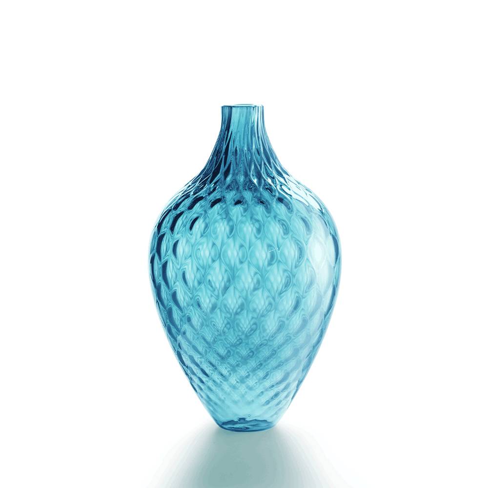 Masonmoretti Samarcanda Aquamarine Vase Tall