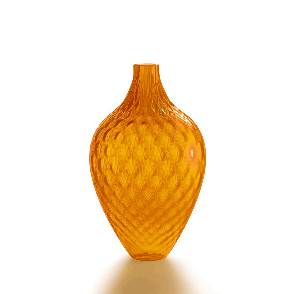 Masonmoretti Samarcanda Orange Vase Tall