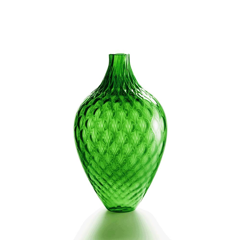 Masonmoretti Samarcanda Pine Green Vase Tall