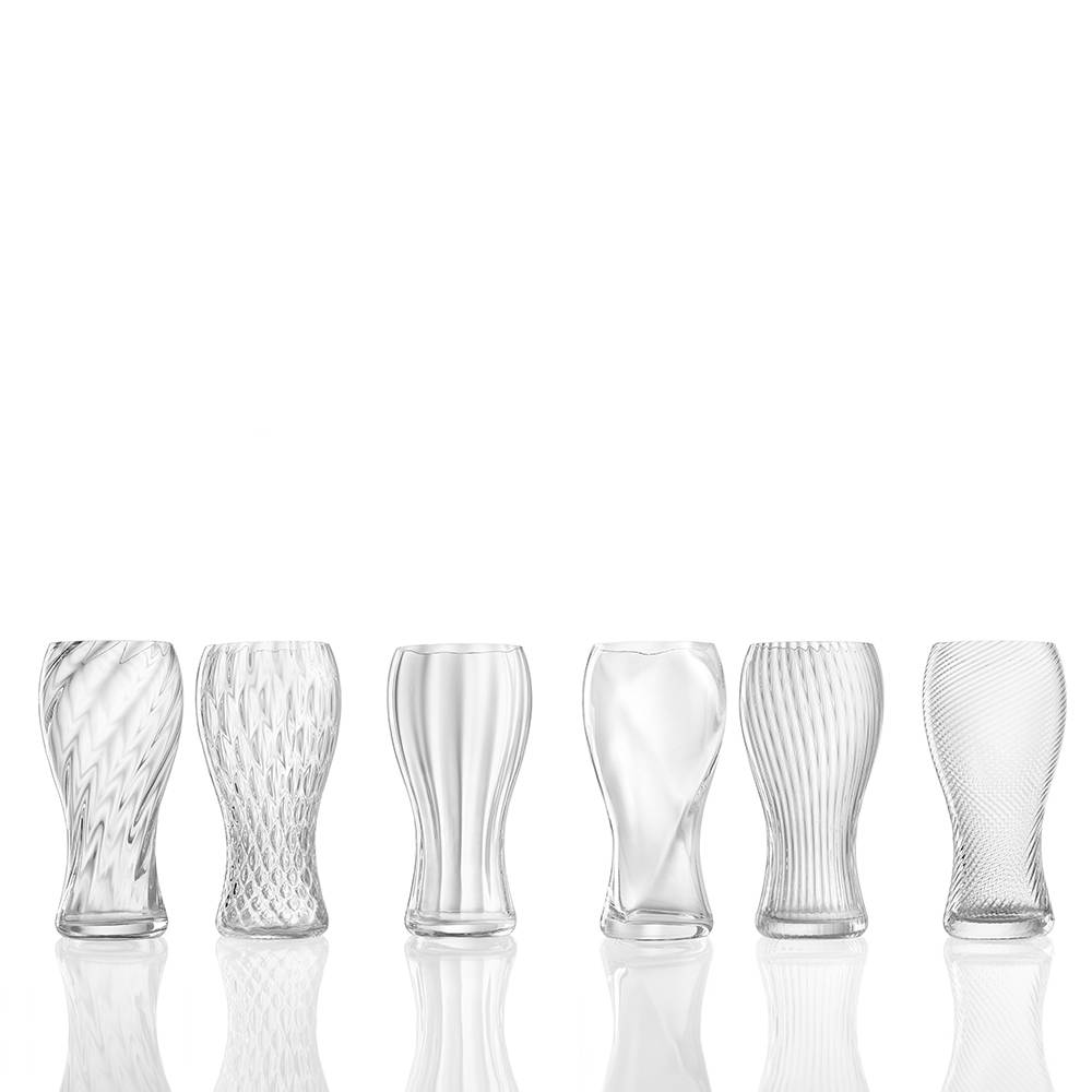 Masonmoretti Set 6 Beer Glasses Marilyn