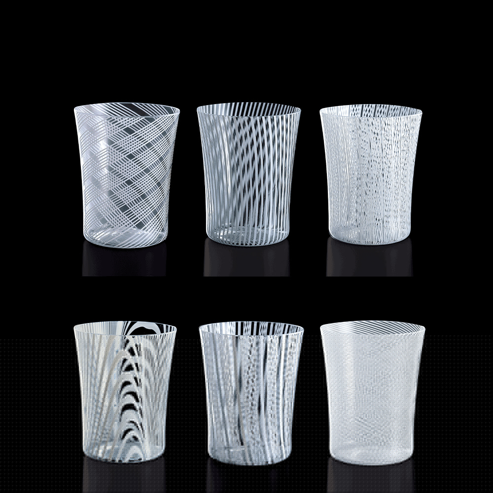 Masonmoretti Set of 6 Canova Water Glasses