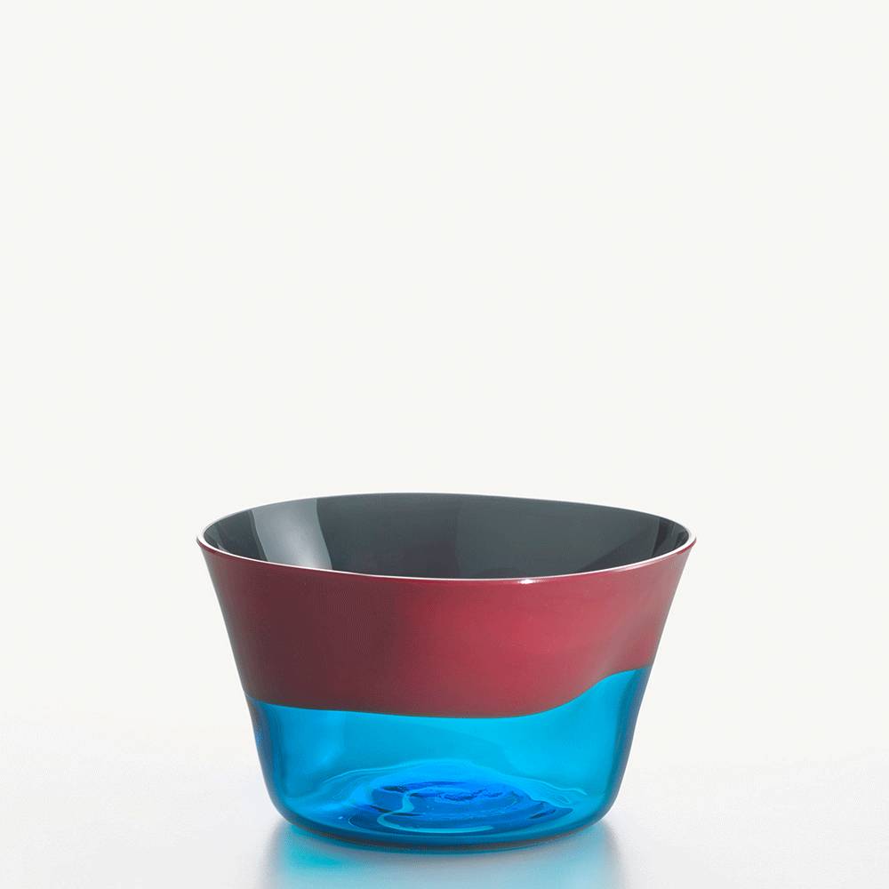 Masonmoretti Small Bowl Dandy Coral Aquamarine