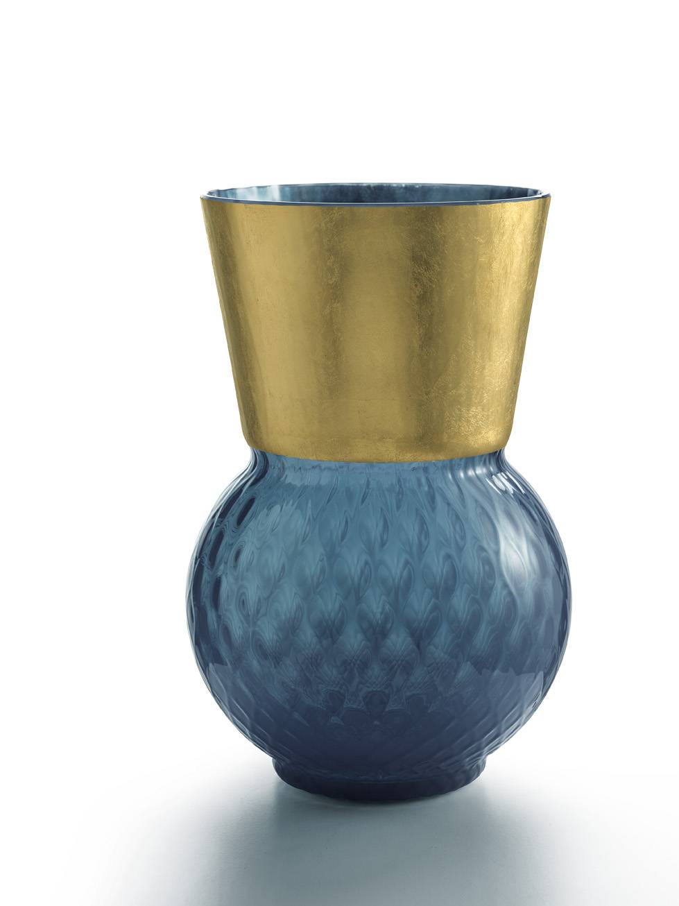 Masonmoretti Vase Large Basilio Air Force Blue