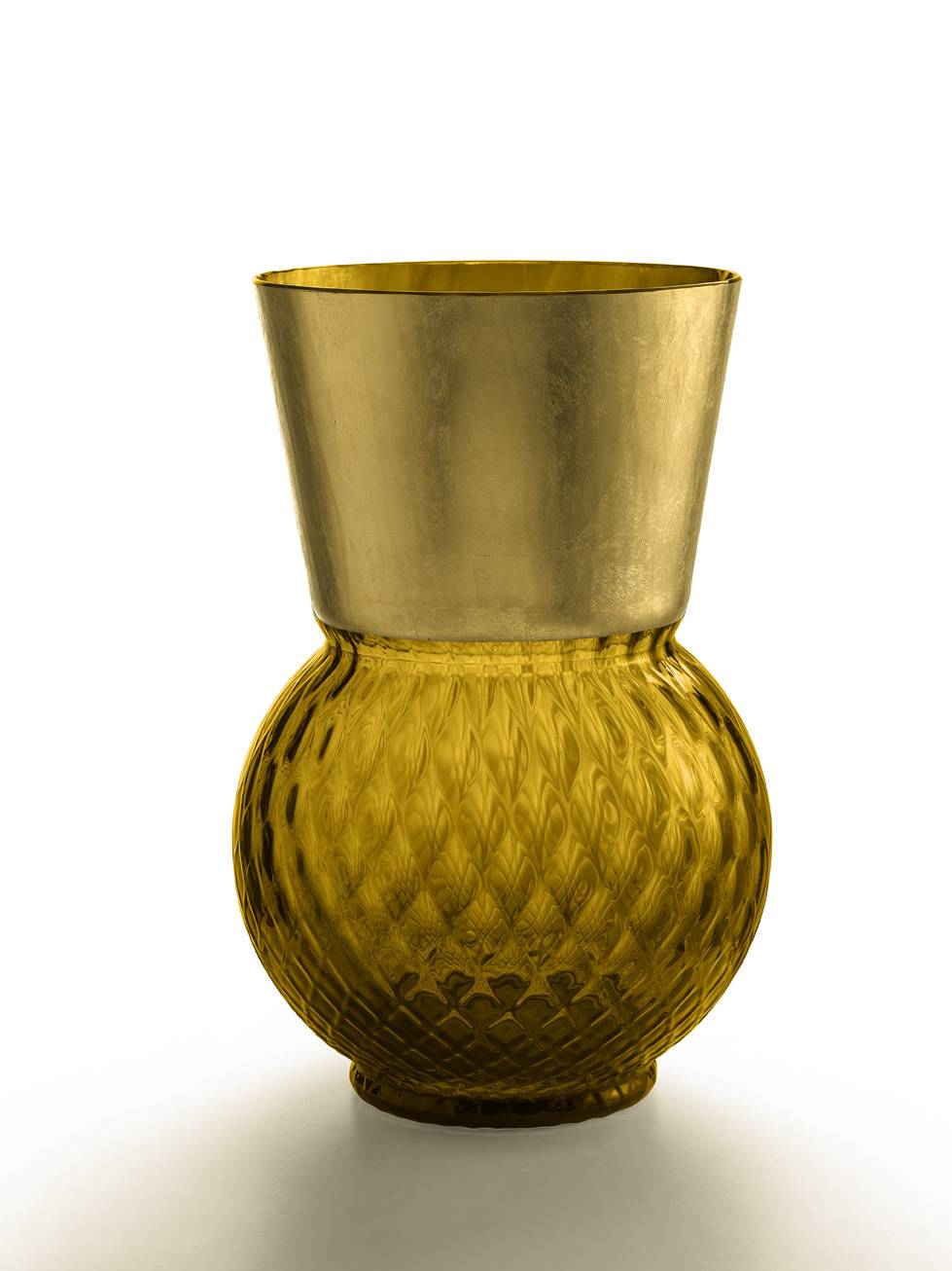 Masonmoretti Vase Large Basilio Brown Bull