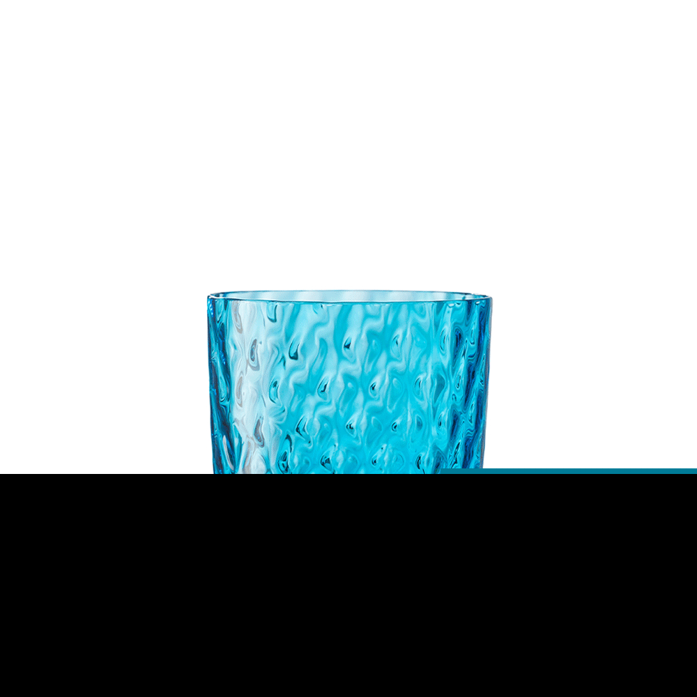 Masonmoretti Water Glass Idra Balloton Aquamarine