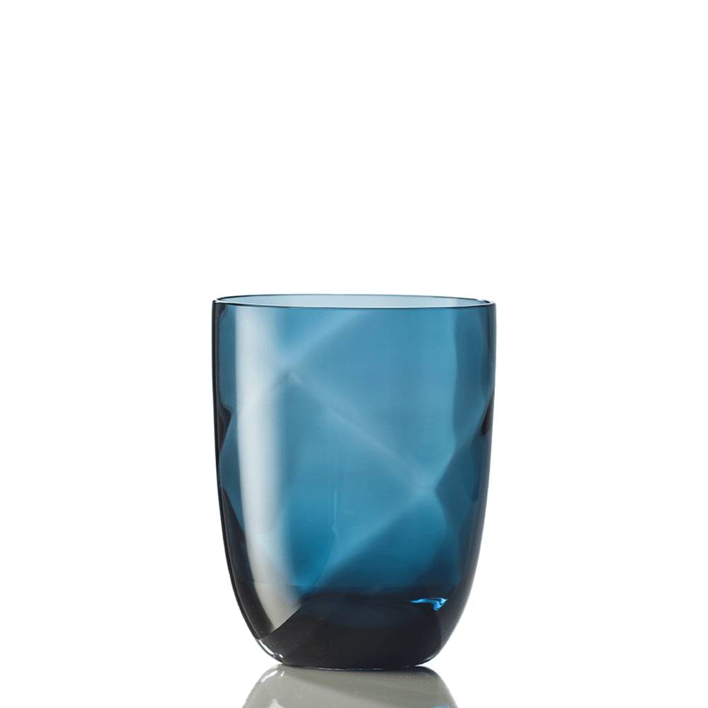 Masonmoretti Water Glass Idra Lente Air Force Blue