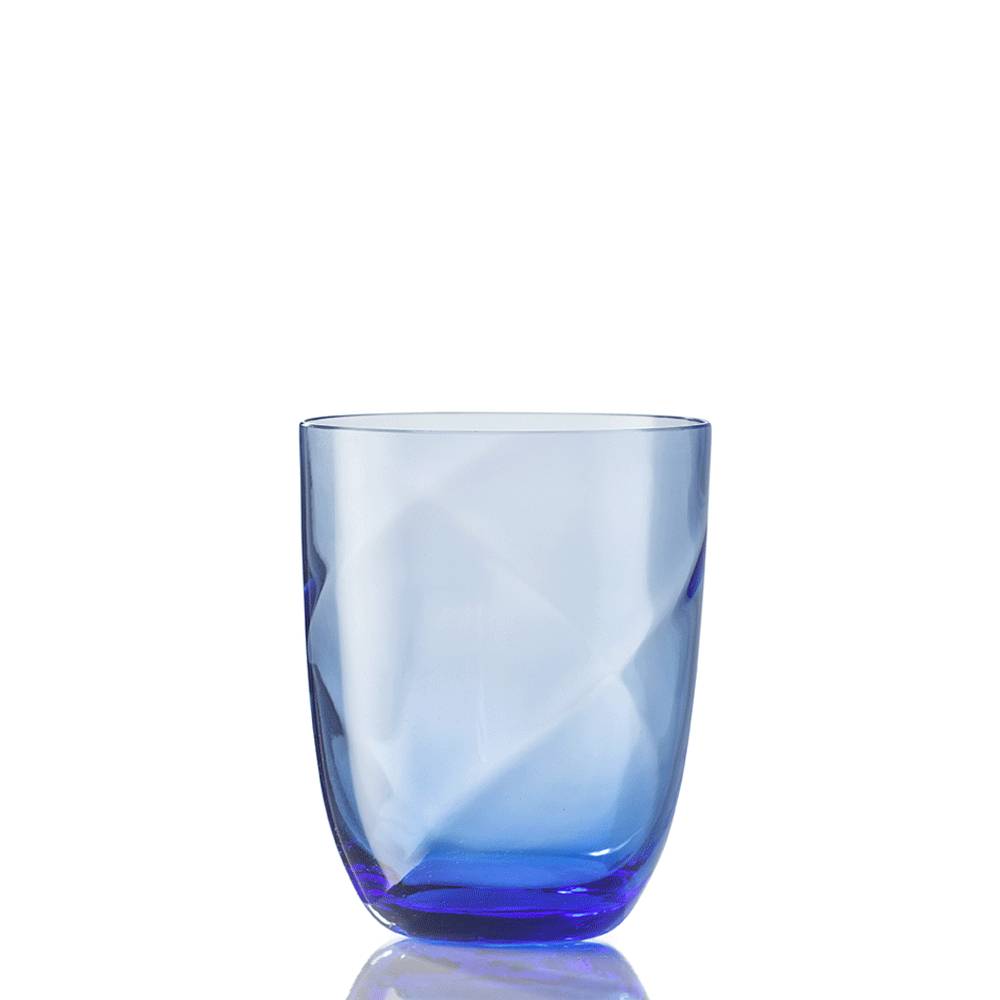 Masonmoretti Water Glass Idra Lente Aquamarine