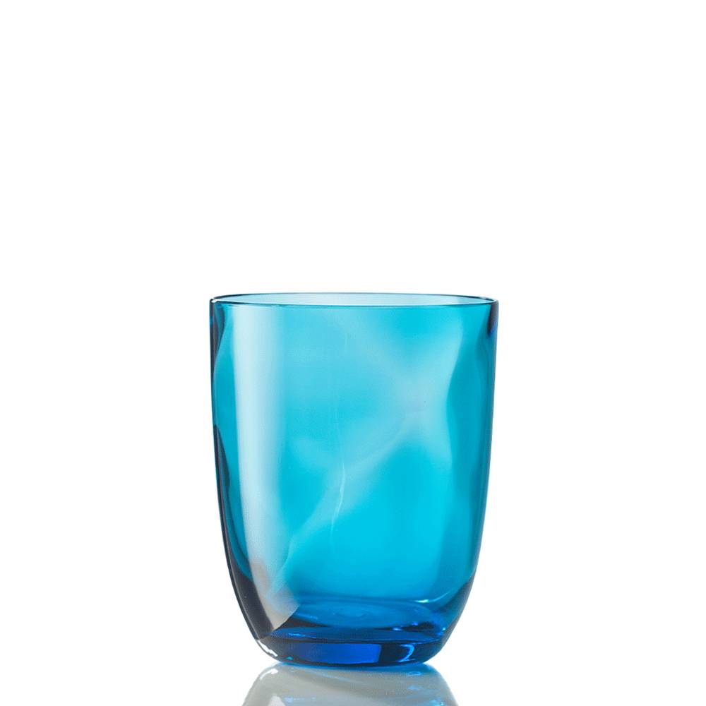 Masonmoretti Water Glass Idra Lente Light Blue