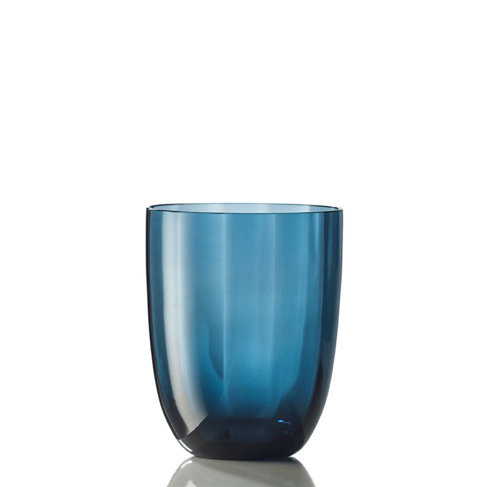 Masonmoretti Water Glass Idra Optic Air Force Blue