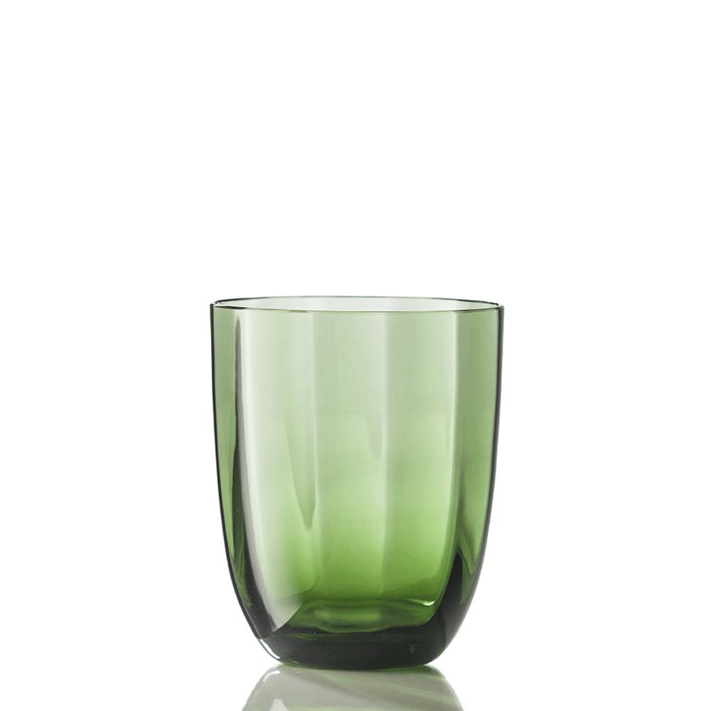 Masonmoretti Water Glass Idra Optic Green Soraya