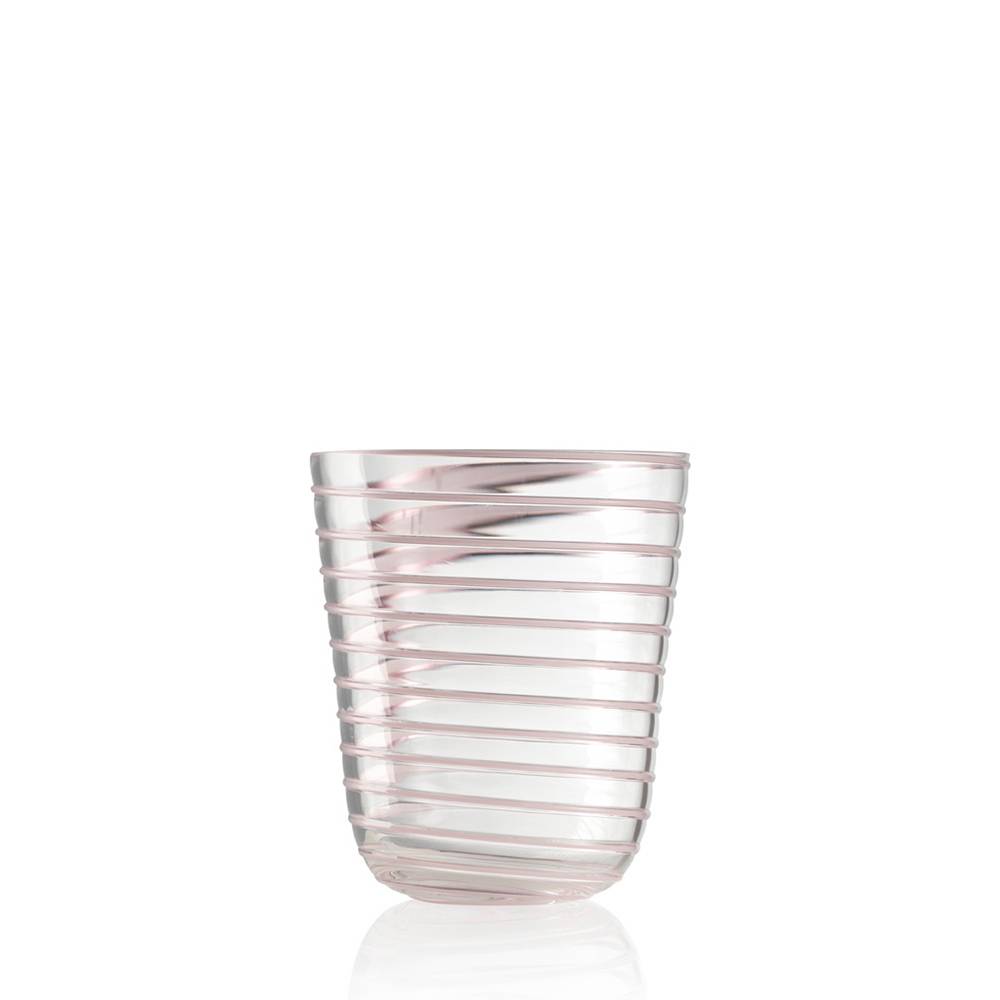 Masonmoretti Water Glass Twist Purple