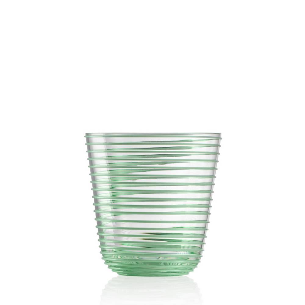Masonmoretti Wine Glass Twist Green