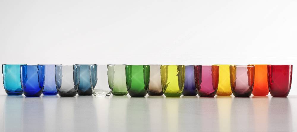Masonmoretti Set of 16 Idra Tumblers, Lente Collection