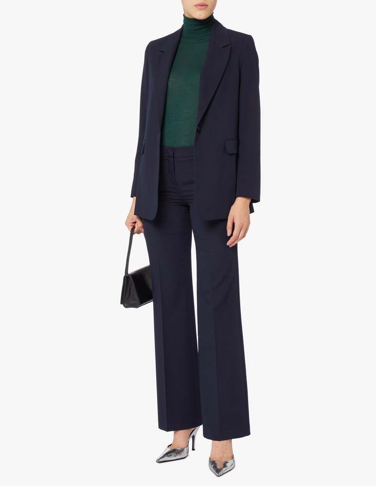 24.7 Studio Giacca Monopetto In Misto Viscosa