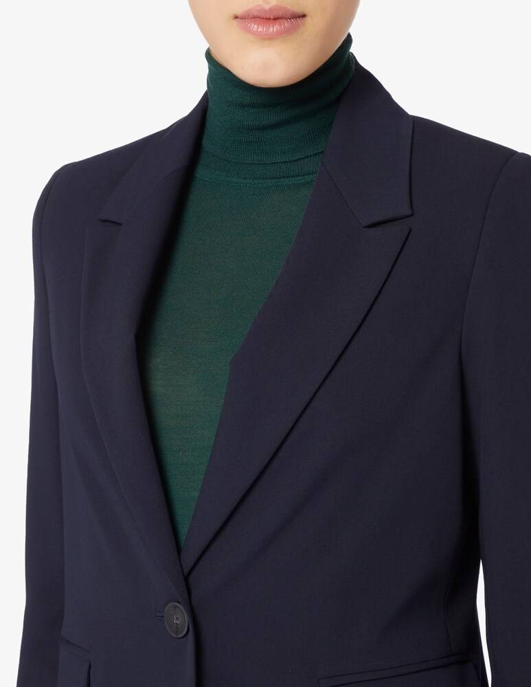 24.7 Studio Giacca Monopetto In Misto Viscosa