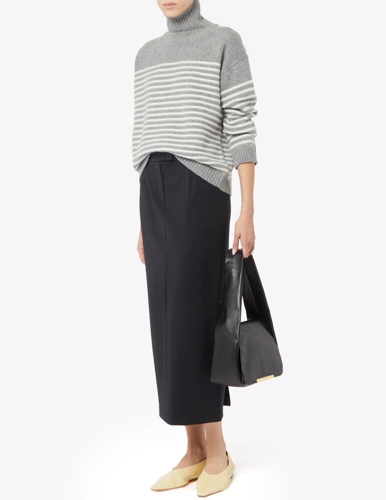 24.7 Studio Gonna Pencil Lunga Com Spacco